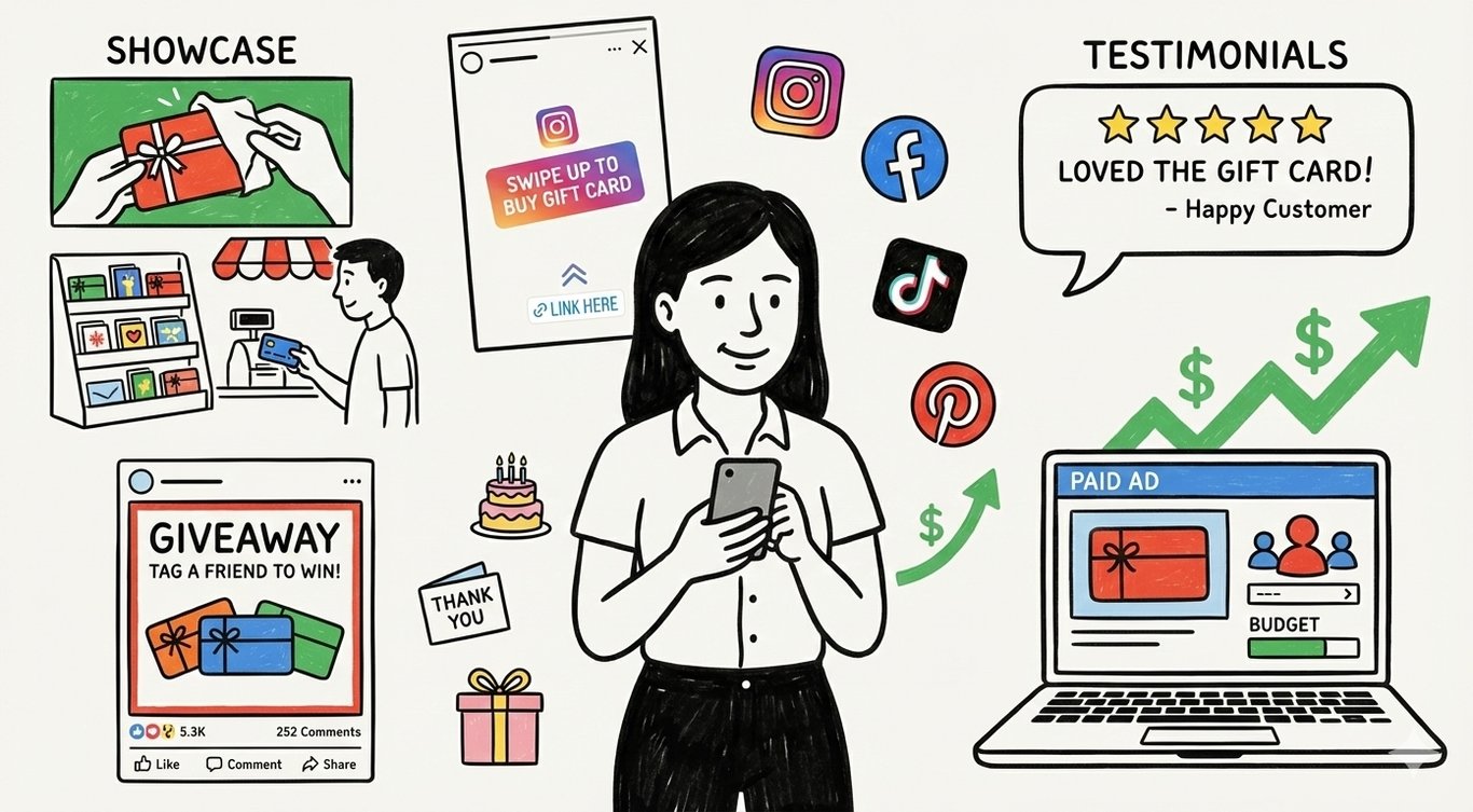 How to Use Social Media to Boost Gift Card Sales